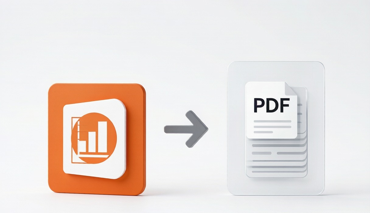 powerpoint を pdf に
